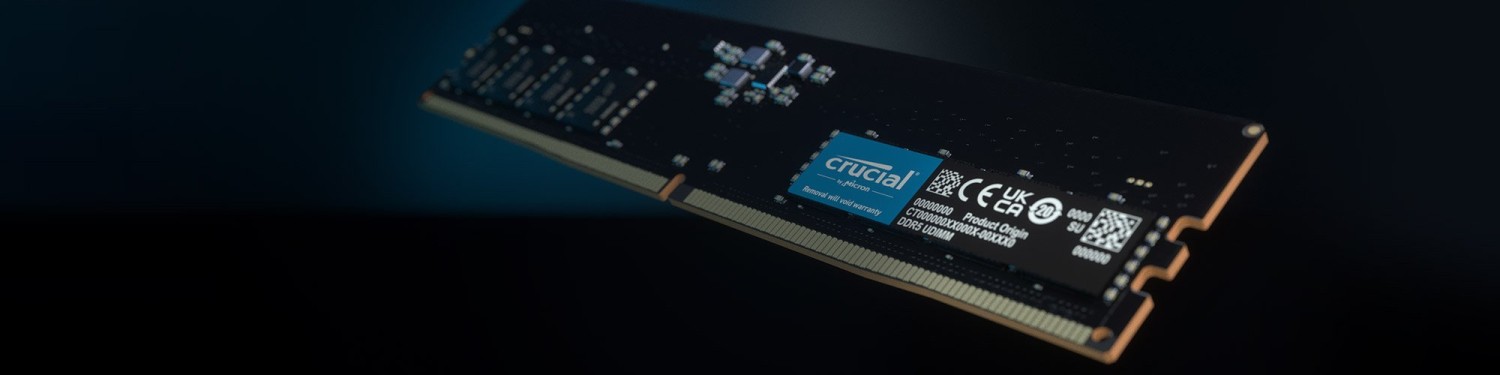 8GB Crucial DIMM, DDR5-4800 - CT8G48C40U5