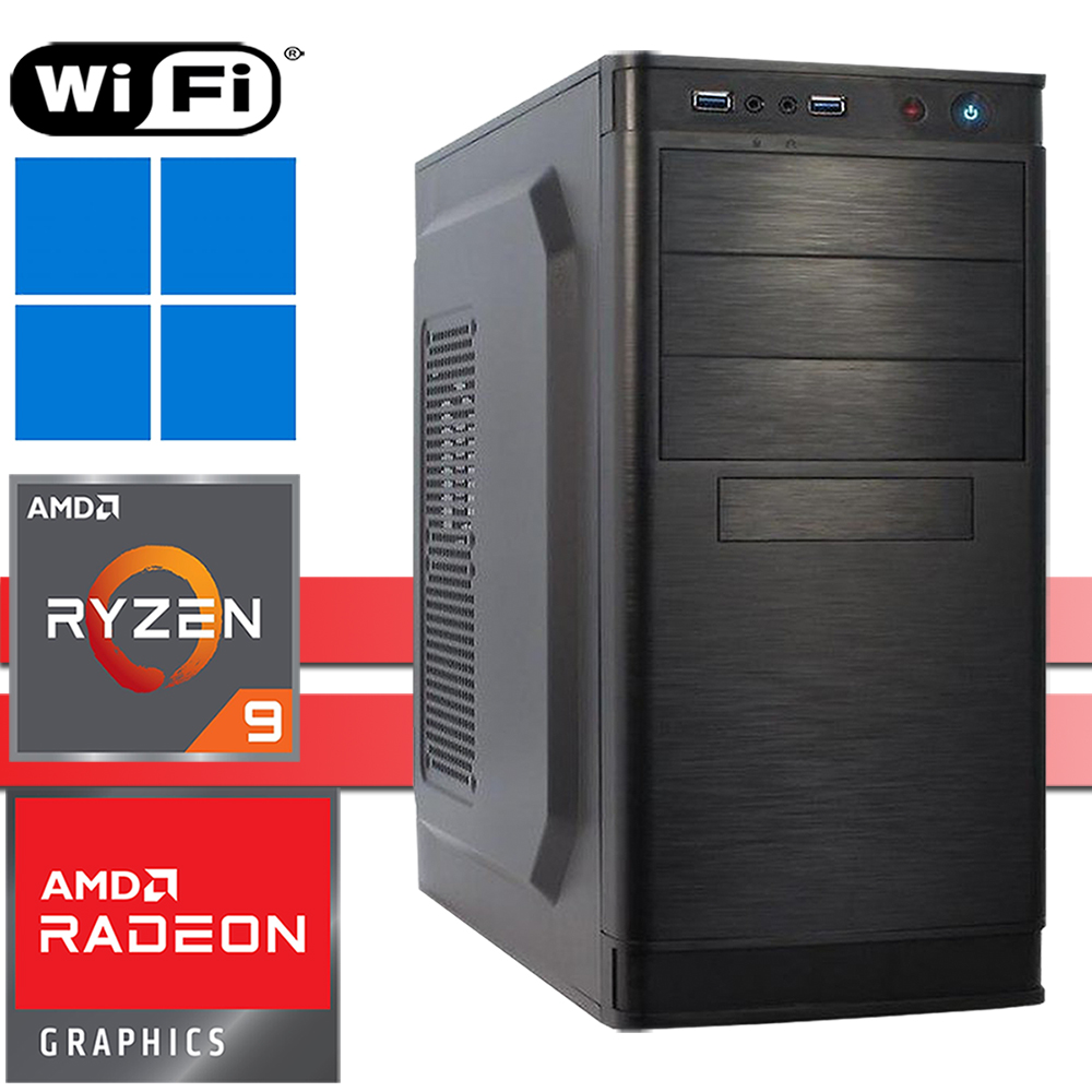 X-Business PC | AMD Ryzen 9 6900HX | 64GB RAM DDR5 | 2000GB SSD NVMe | 4000GB HDD | WiFi | Windows 11 Pro