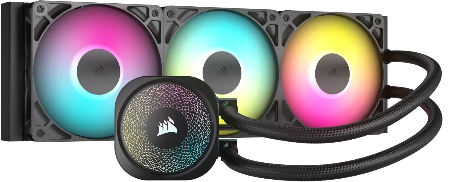 Corsair Nautilus 360 RS ARGB, schwarz