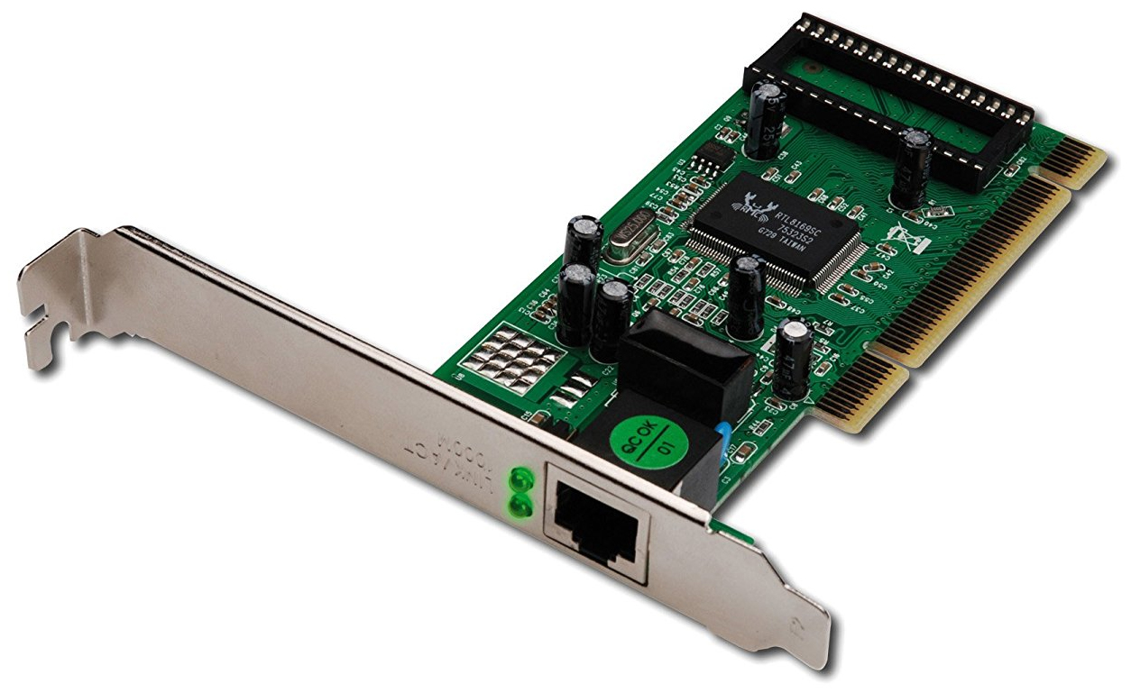 Digitus DN-10110, 1x 1000Base-T, PCI