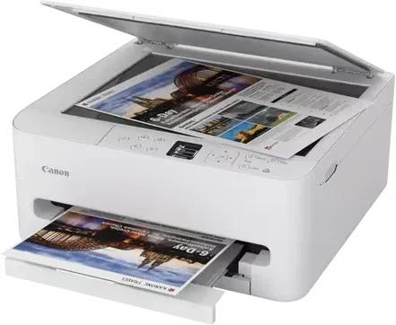 Canon PIXMA TS6550i weiß, 3in1, Tinte, mehrfarbig