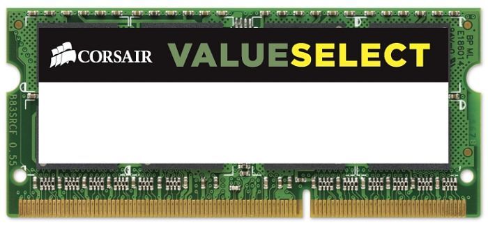 8192 MB Corsair ValueSelect SO-DIMM, DDR3L-1600