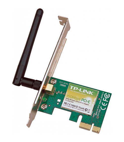 TP-Link TL-WN781ND, 150Mbps (MIMO), PCIe x1