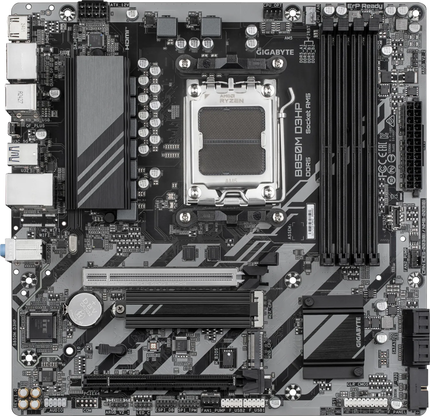 GIGABYTE B850M D3HP