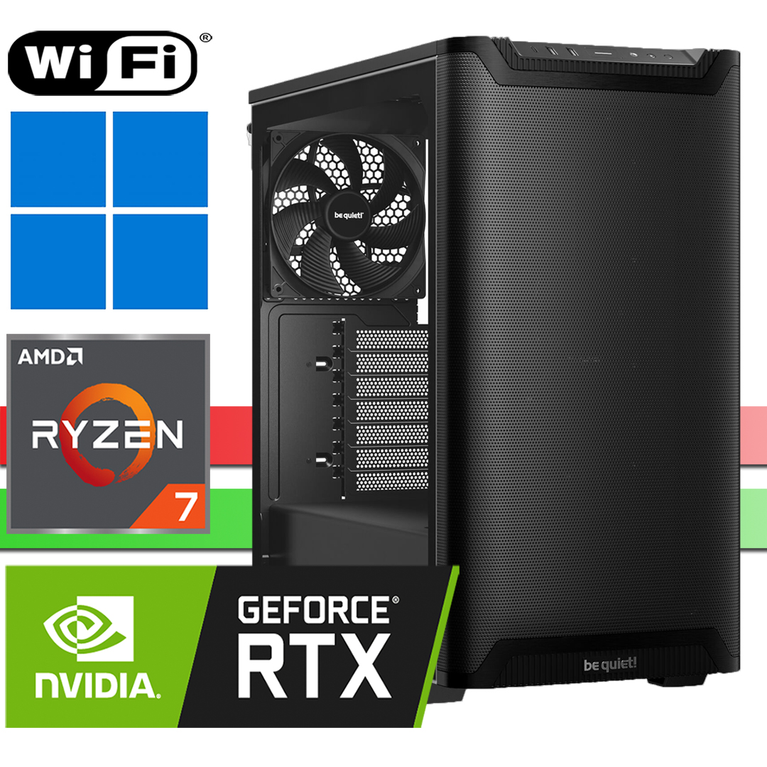 X-Performance PC│Ryzen 7 9800X3D│bis RTX5070Ti│bis 64GB RAM DDR4│bis 2TB SSD│bis 4TB HDD│WiFi│Windows 11 Pro