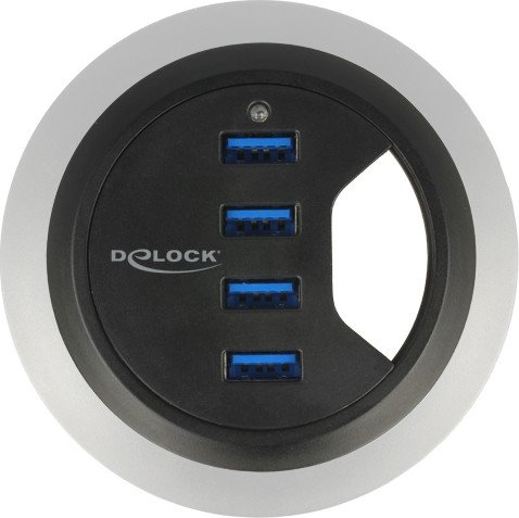 DeLOCK Tisch-Hub, 4-port, USB 3.0 - 62868