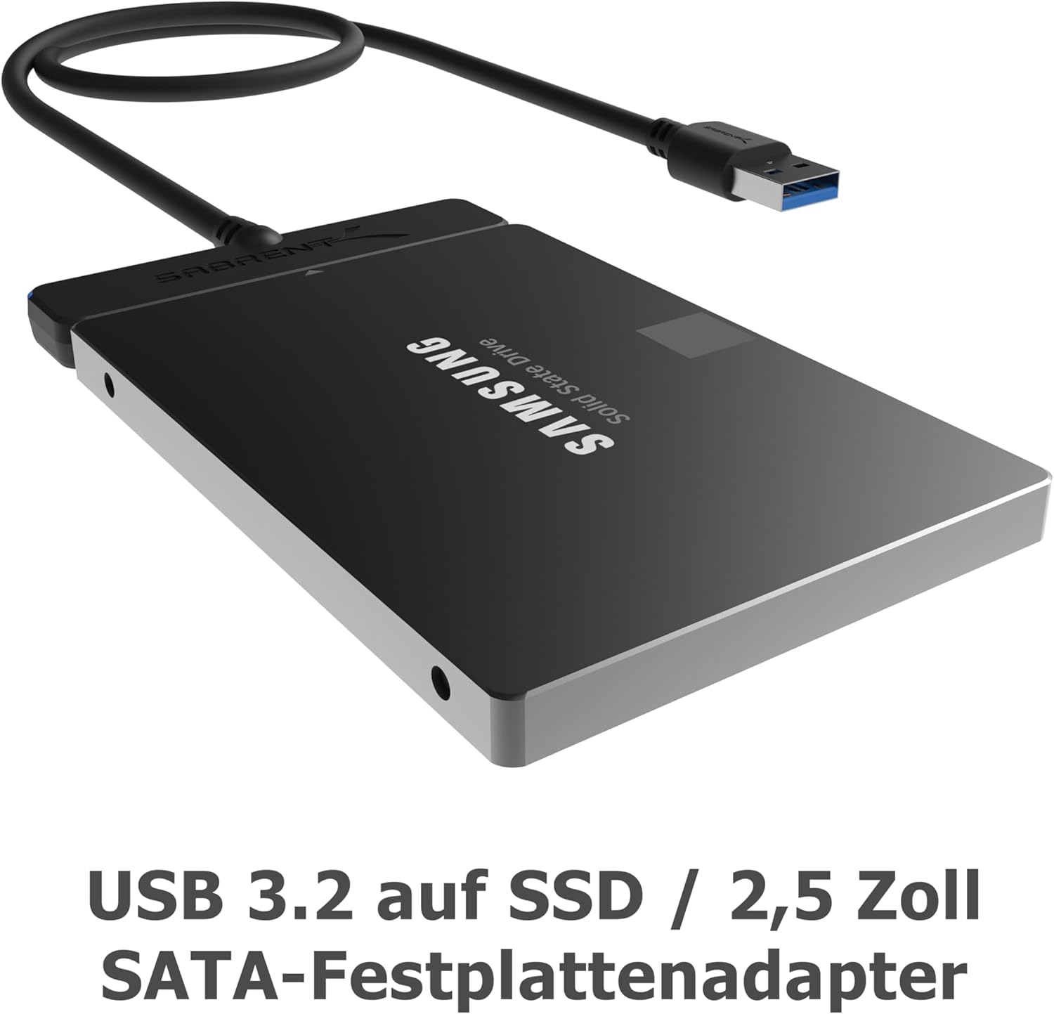 SABRENT SATA USB Adapter SSD HDD 2,5 Zoll Festplattenadapter