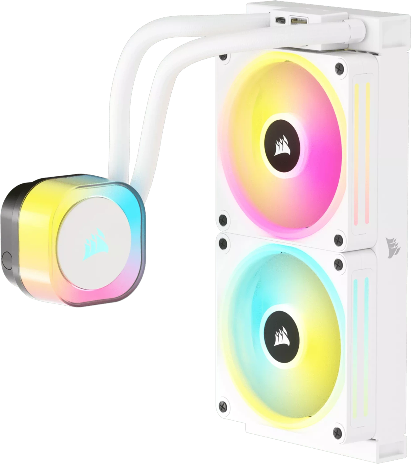 Corsair iCUE LINK H100i RGB, weiß