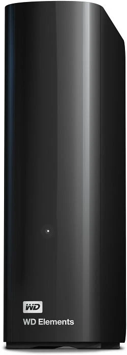 22TB, Western Digital WD Elements Desktop, schwarz, USB 3.0 Micro-B