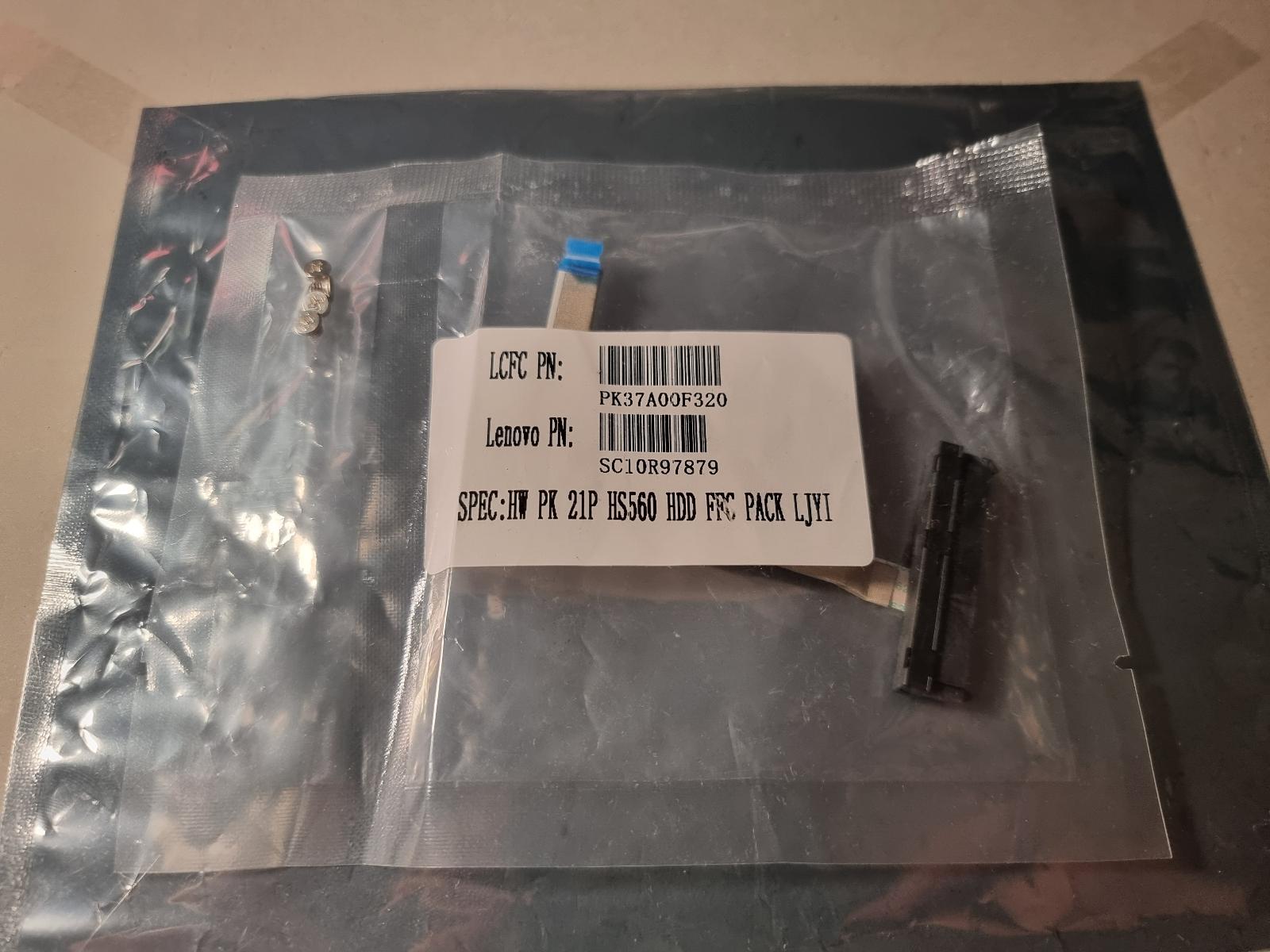 Lenovo SSD HDD-Laufwerk Adapter-Anschlusskabel-Upgrade-Kit PK37A00F320