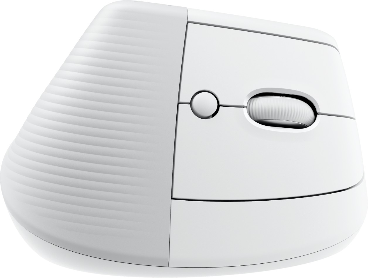 LOGITECH Lift Vertikale Ergonomische Maus, Rose, Logi Bolt, USB/Bluetooth