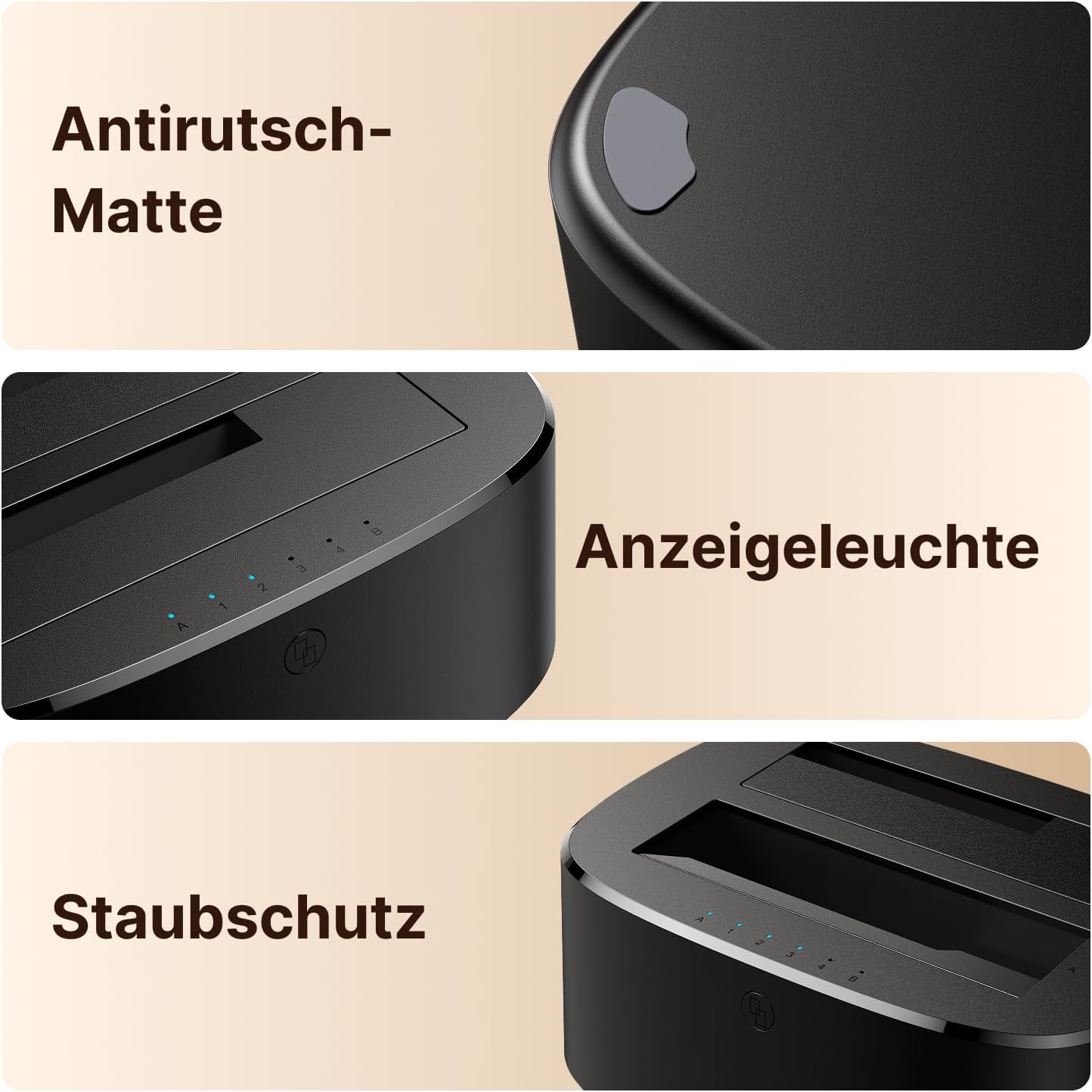 22TB, Western Digital WD Elements Desktop, schwarz, USB 3.0 Micro-B