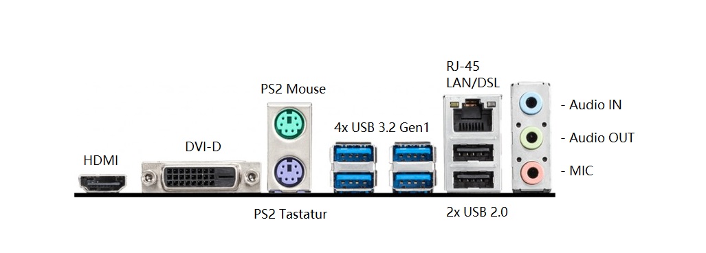 X-Power PC│AMD Ryzen 7 5700G│bis 64GB RAM DDR4│bis 2TB NVMe SSD│bis 4TB HDD│WiFi│Windows 11 Pro
