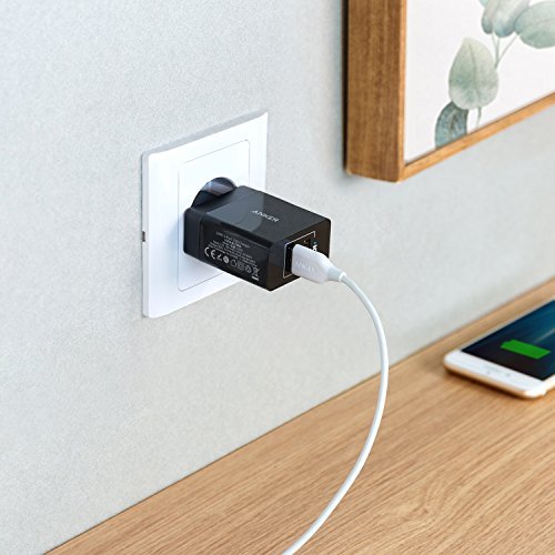 Anker 24W 2-Port USB Ladegerät mit PowerIQ Technologie