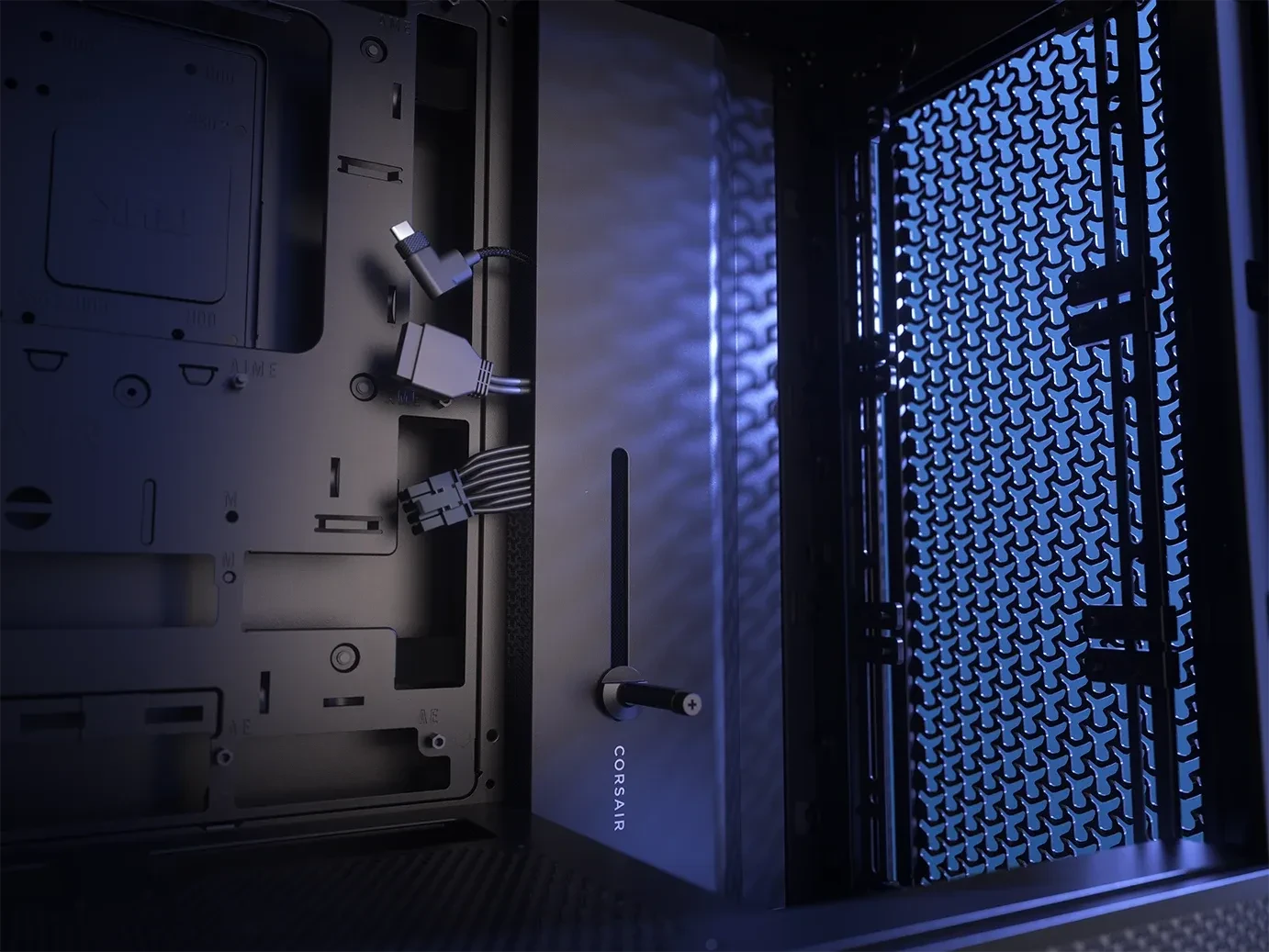Corsair Frame 4000D, schwarz, Glasfenster