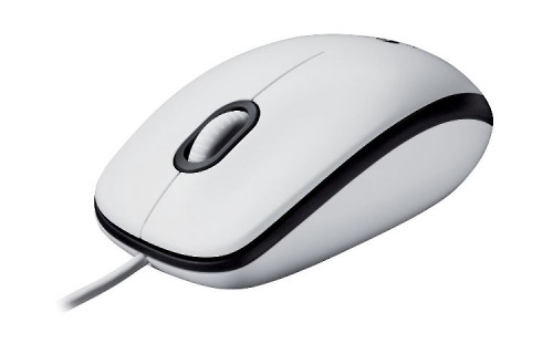 Logitech M100 Optical Mouse weiß