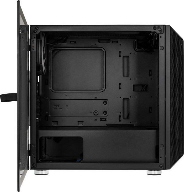 Kolink Citadel Mesh RGB, schwarz, Glasfenster