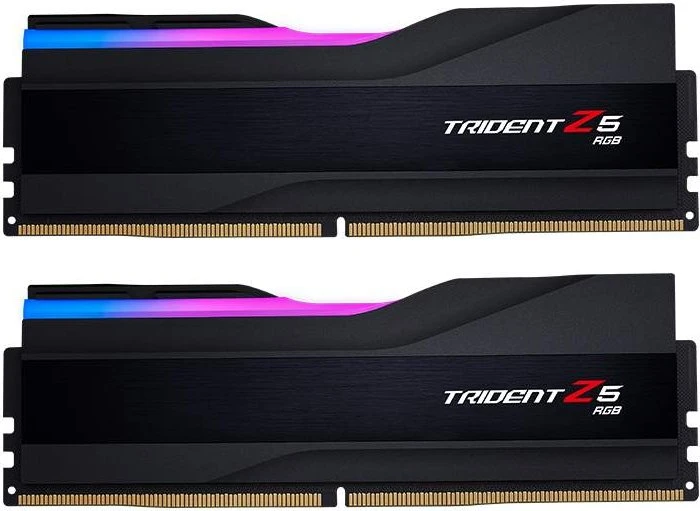 64GB G.Skill Trident Z5 RGB schwarz UDIMM Kit, DDR5-6000,XMP - F5-6000J3040G32GX2-TZ5RK