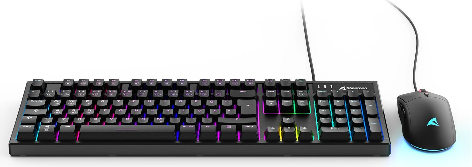 Sharkoon Skiller SGB15 Gaming Bundle, USB, DE