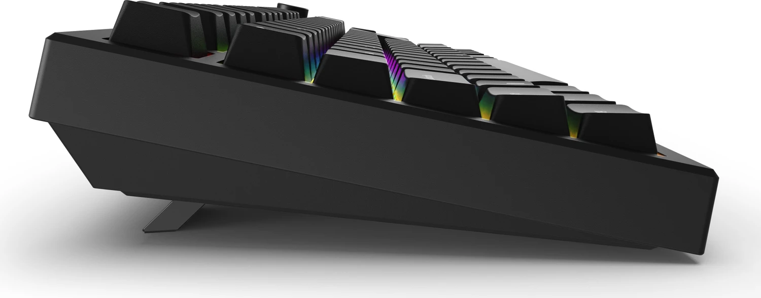 Sharkoon Skiller SGK55W, schwarz, LEDs RGB, hot-swap, Sharkoon Linear, USB, DE