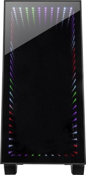 Restposten: Inter-Tech X-608 Infinity, Glasfenster