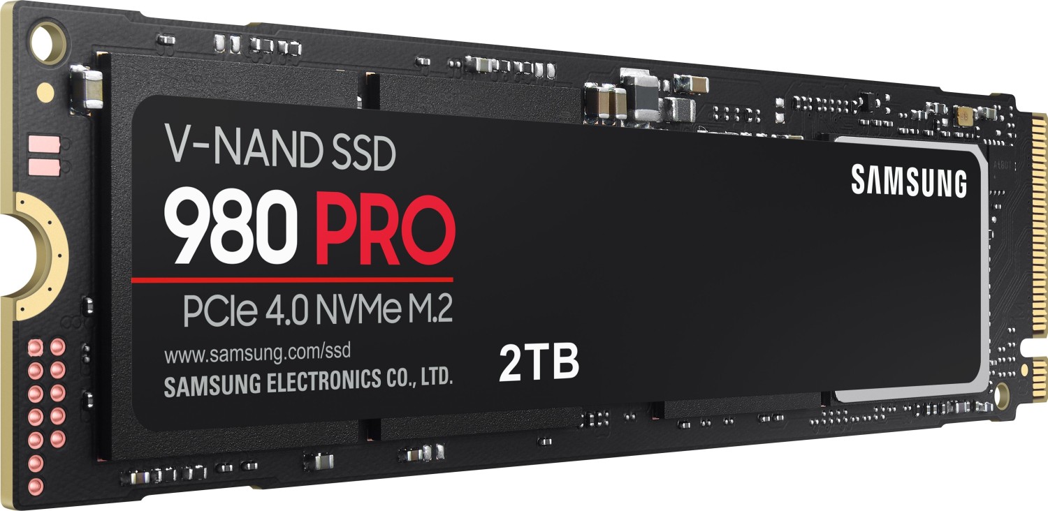 Samsung SSD 980 PRO 2TB, M.2 2280 / M-Key / PCIe 4.0 x4