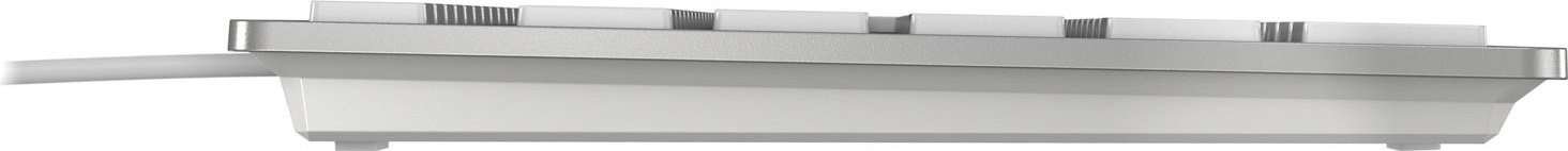 Cherry KC 6000 Slim silber, USB