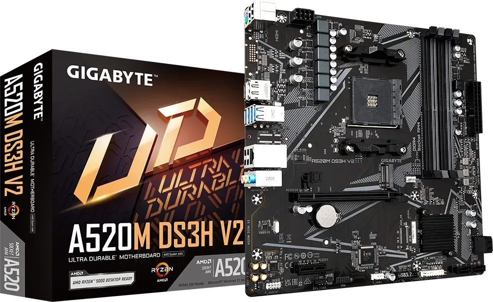 GIGABYTE A520M DS3H V2