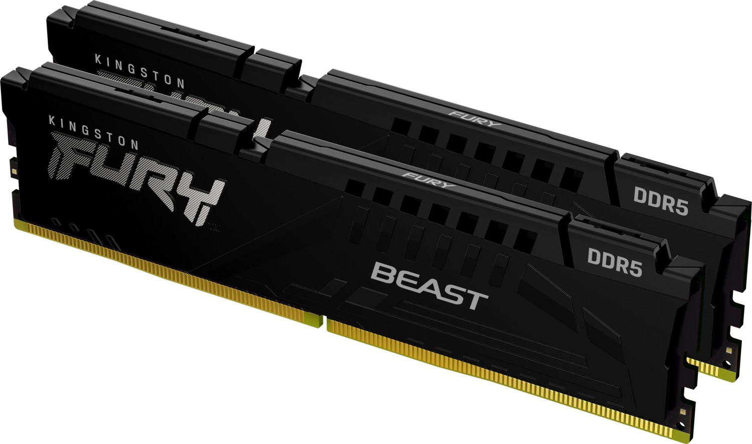 Kingston FURY Beast schwarz DIMM Kit 64GB, DDR5-6000, on-die ECC