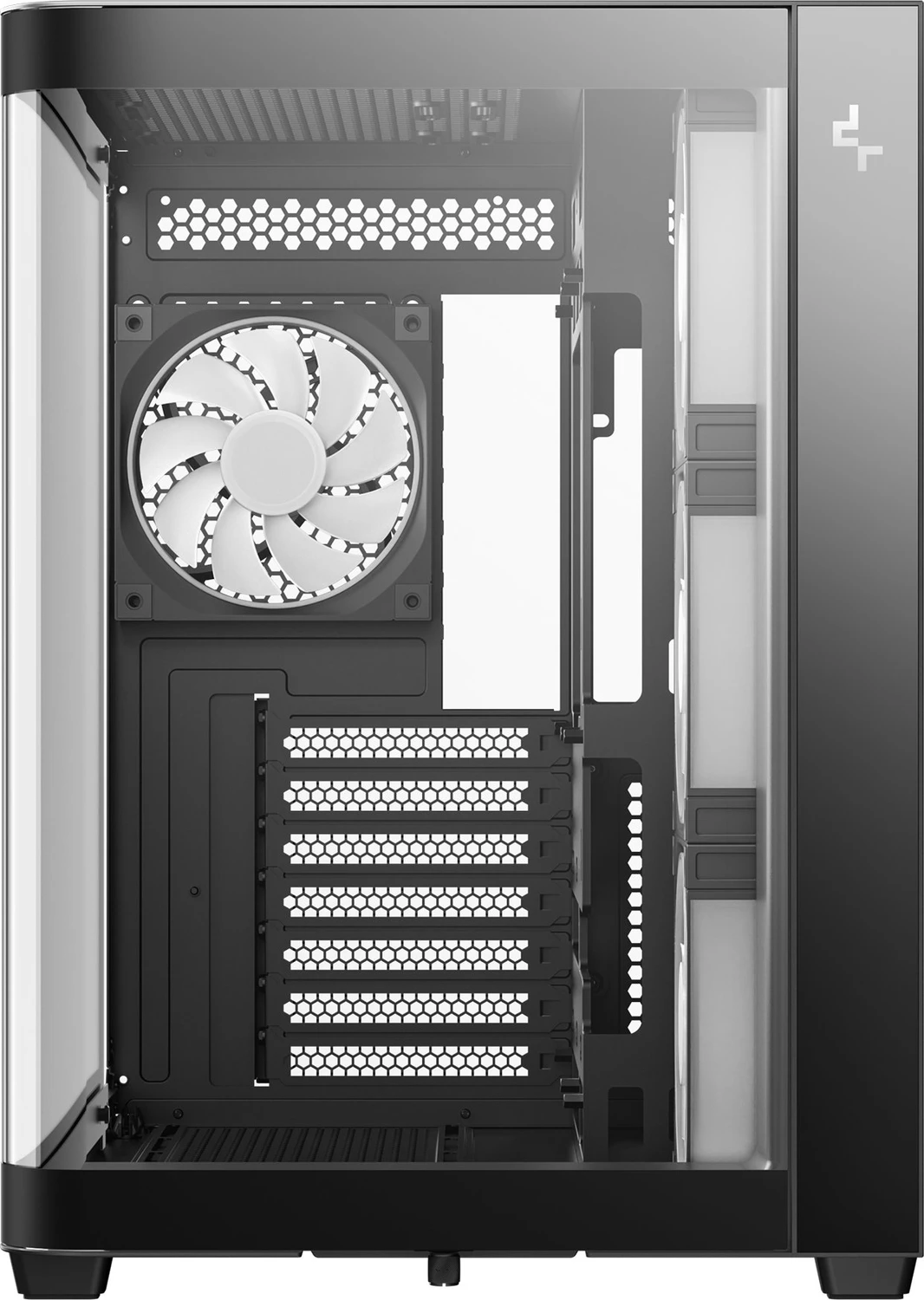 DeepCool CG530U 4F, schwarz, Glasfenster